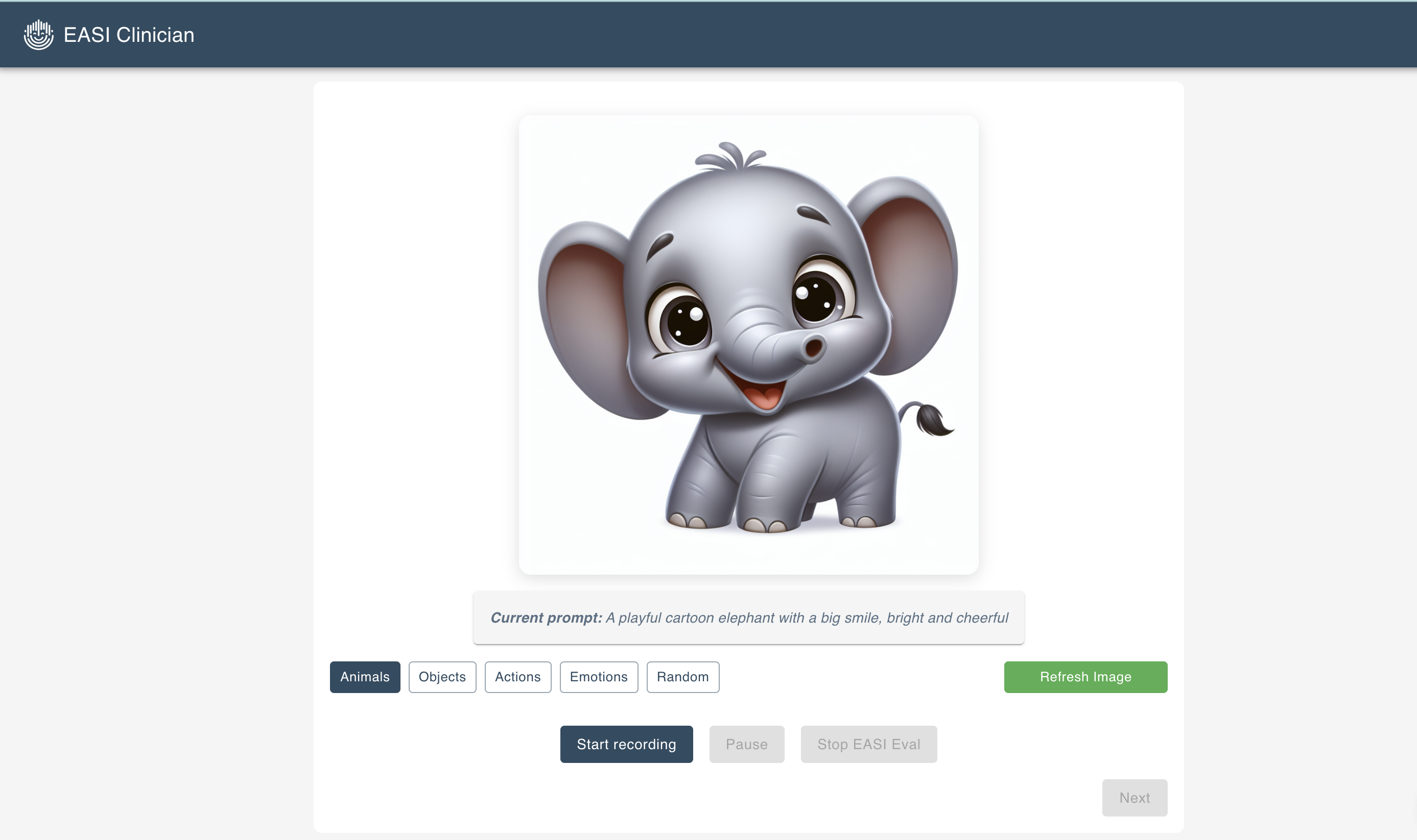 Record Naturally - Play-based assessment with infinite, customizable visual prompts. Record during natural play and conversation—no artificial test scenarios.
